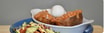 Jacket Potato With Beans And Poached Egg